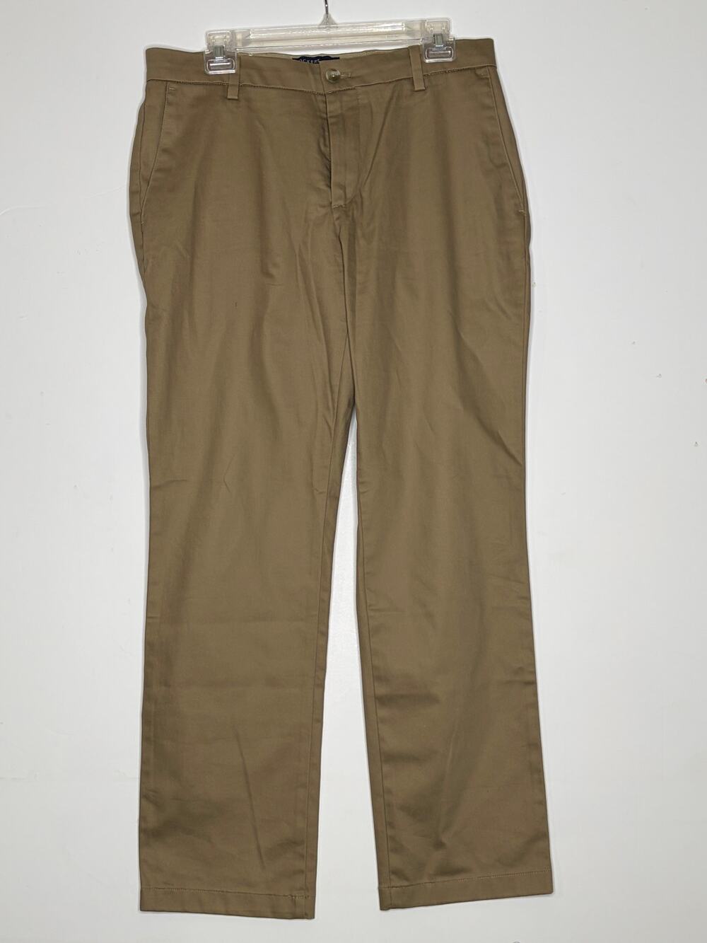 Dockers Mens Tan Khaki Pants Size 31x30 Straight Fit Cotton Stretch